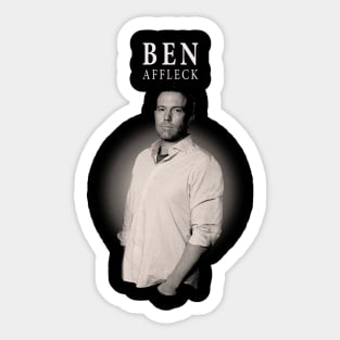 Ben Affleck Vintage Sticker